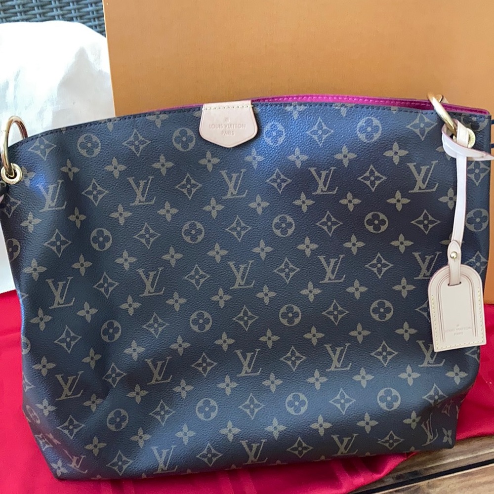 Louis Vuitton Graceful MM Pivoine